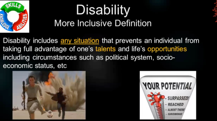 A screenshot of the webinar