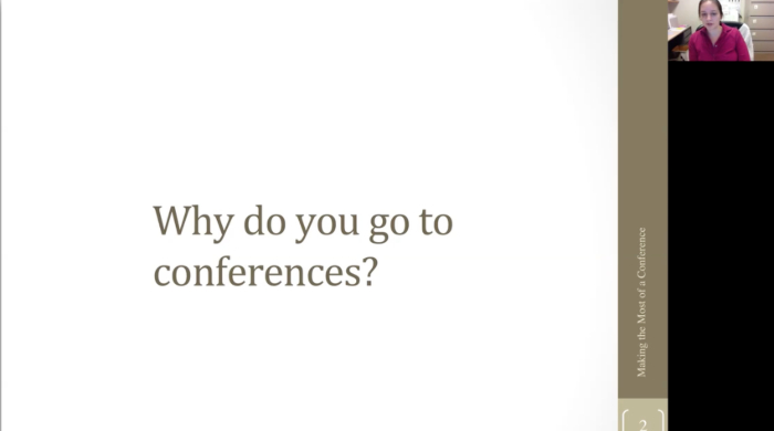 Screenshot of Zoom webinar