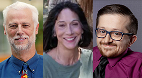 Portraits of Richard Ladner, Jeanine Cook, and Rob Parke