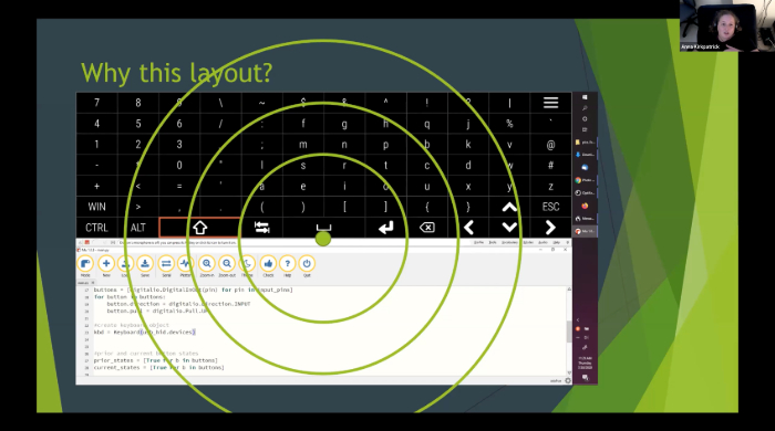 Screenshot of Zoom webinar