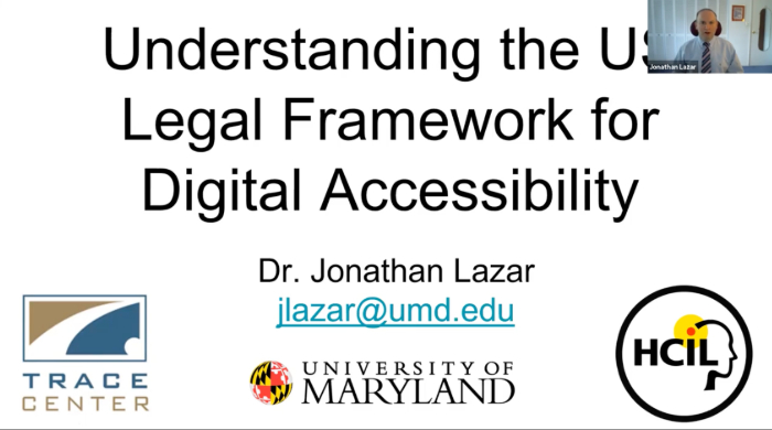 Screenshot of Zoom webinar