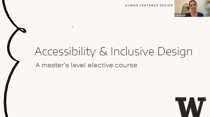 Screenshot of Zoom webinar