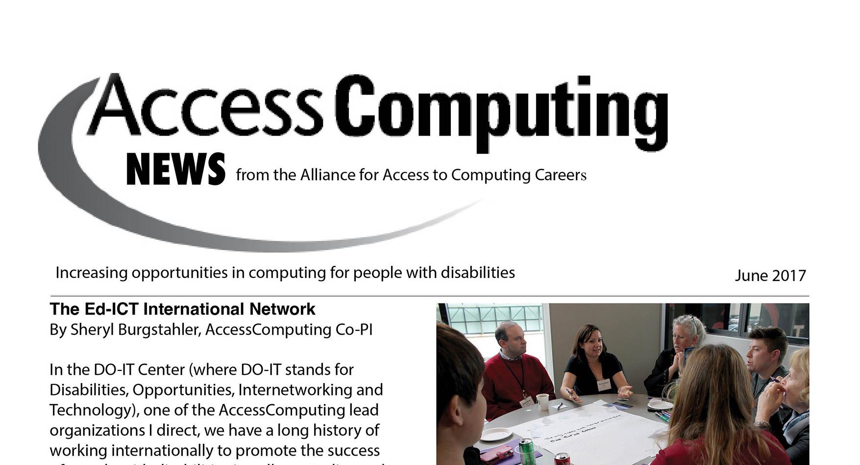 AccessComputing News June 2017