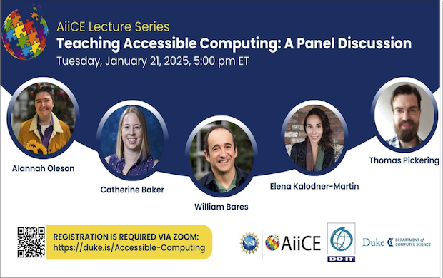 AiiCE Teaching Accessible Computing Panel