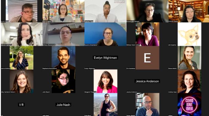 a cover of the webinar