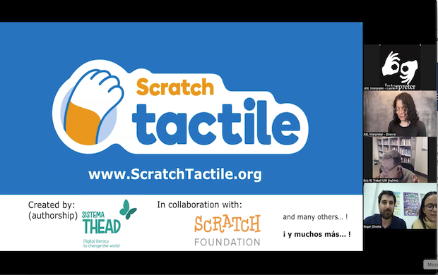 Scratch Tactile: Making Creative Coding Accessible To All Webinar Thumbnail