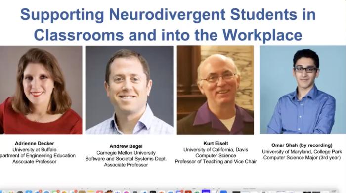 Screenshot of Zoom webinar