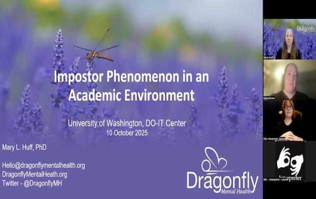 Imposter Phenomenon in an Academic Environment
