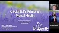 Title slide of Mental Health Literacy webinar recording