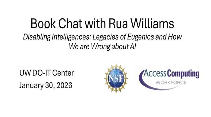 Book Chat with Rua Williams Slide Title